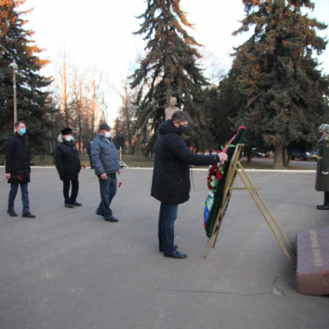 Митинг в память о битве под Москвой прошел в Коломне