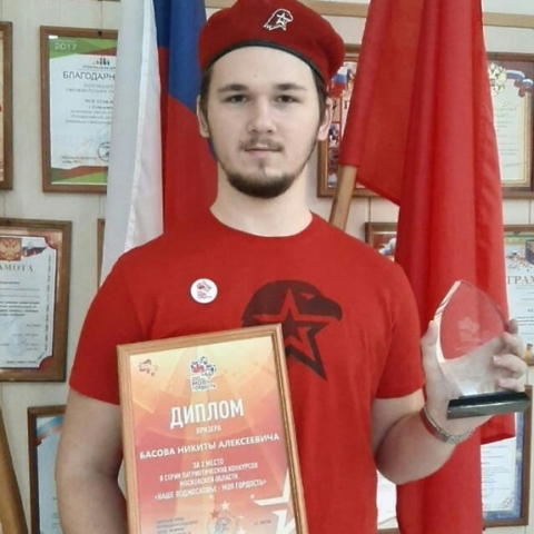 Юнармеец из Егорьевска стал призером регионального конкурса «Наше Подмосковье – моя гордость»