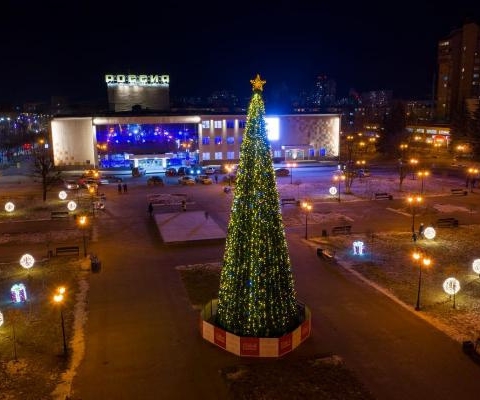 Серпухов продолжает «наряжаться» к Новому Году