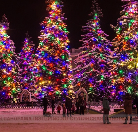 В Новогоднюю ночь в Подмосковье оттепель