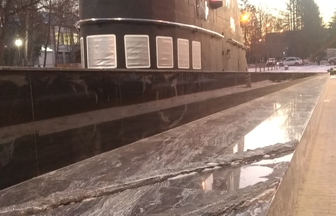 В Обнинске завершилась реконструкция памятника Первопроходцам атомного подводного флота