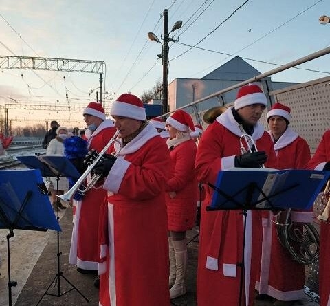 Волонтеры Обнинска проследовали по новогоднему маршруту