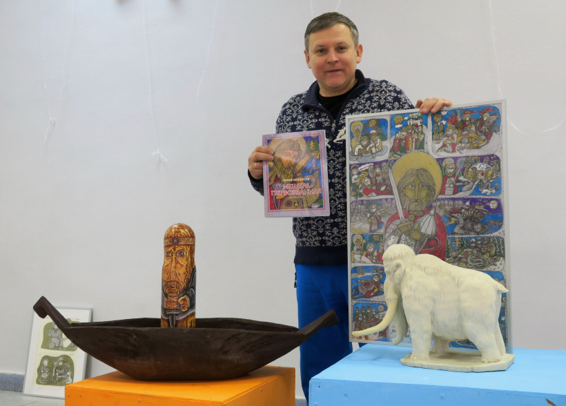Выставка Юрия Белоусова «Мещера Первозванная» открылась в Орехово-Зуеве