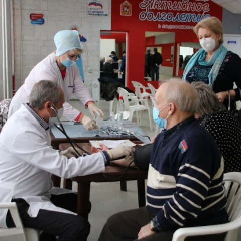 11 марта в Можайском клубе «Активное долголетие» состоится вакцинация пожилых граждан от коронавируса