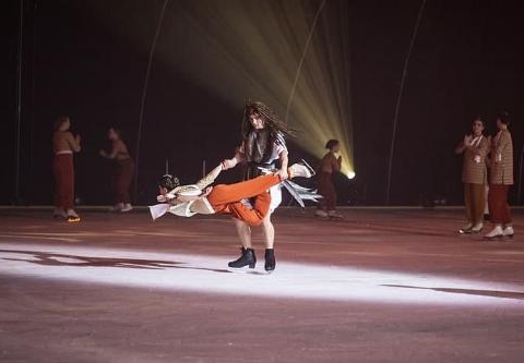 Новую постановку на льду показали ступинские фигуристы в столице