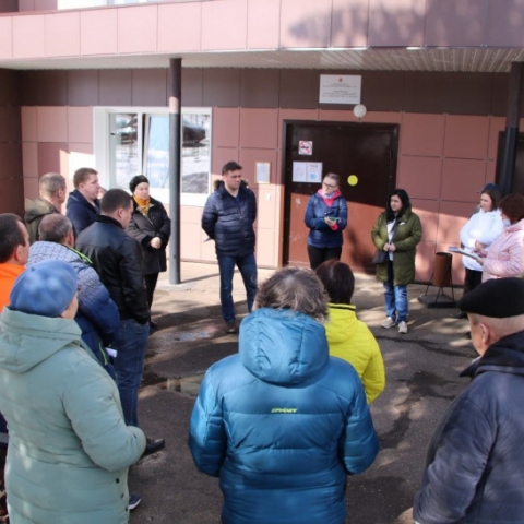 Врип главы округа Денис Мордвинцев провел встречу с жителями Синичино