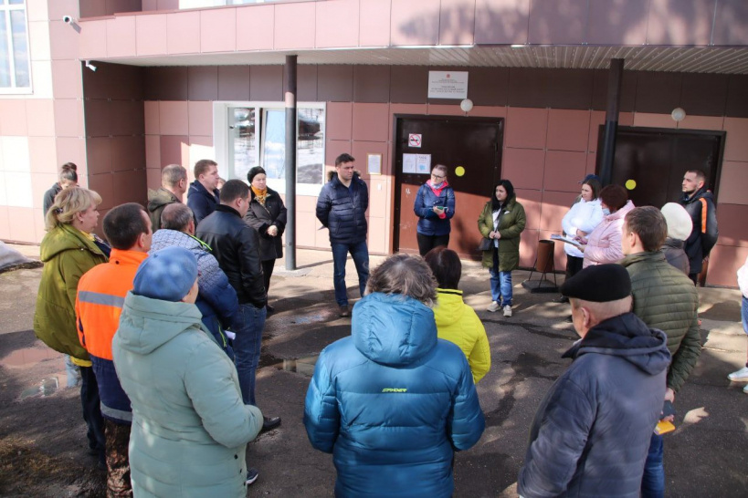Врип главы округа Денис Мордвинцев провел встречу с жителями Синичино