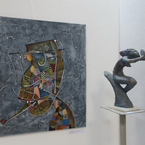 Выставка живописи и скульптуры «Март» открылась в Орехово-Зуеве