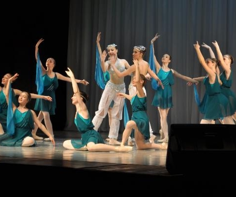 Балетная студия «Дебют» представила отчетный концерт