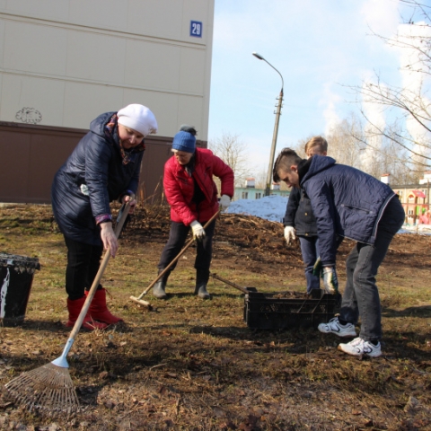 Весенняя уборка: в Егорьевске начались субботники