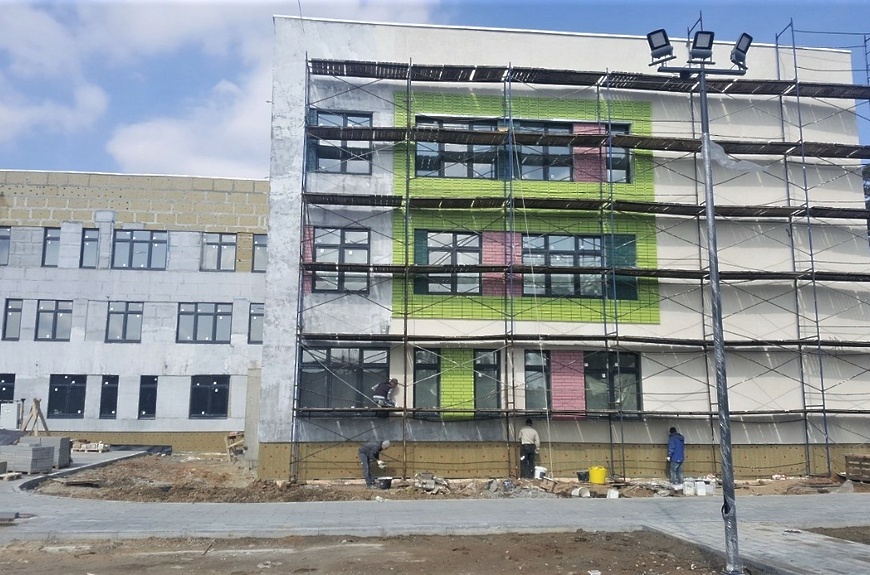 Строительство школы на 550 мест в Ликино‑Дулеве ведется в графике