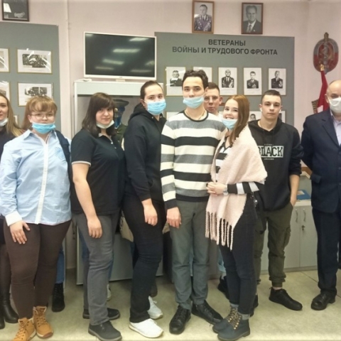 Студенты ПЭК узнали об истории полиции Орехово-Зуева