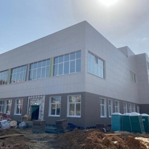 В Серпухове активно введётся строительство новой современной школы