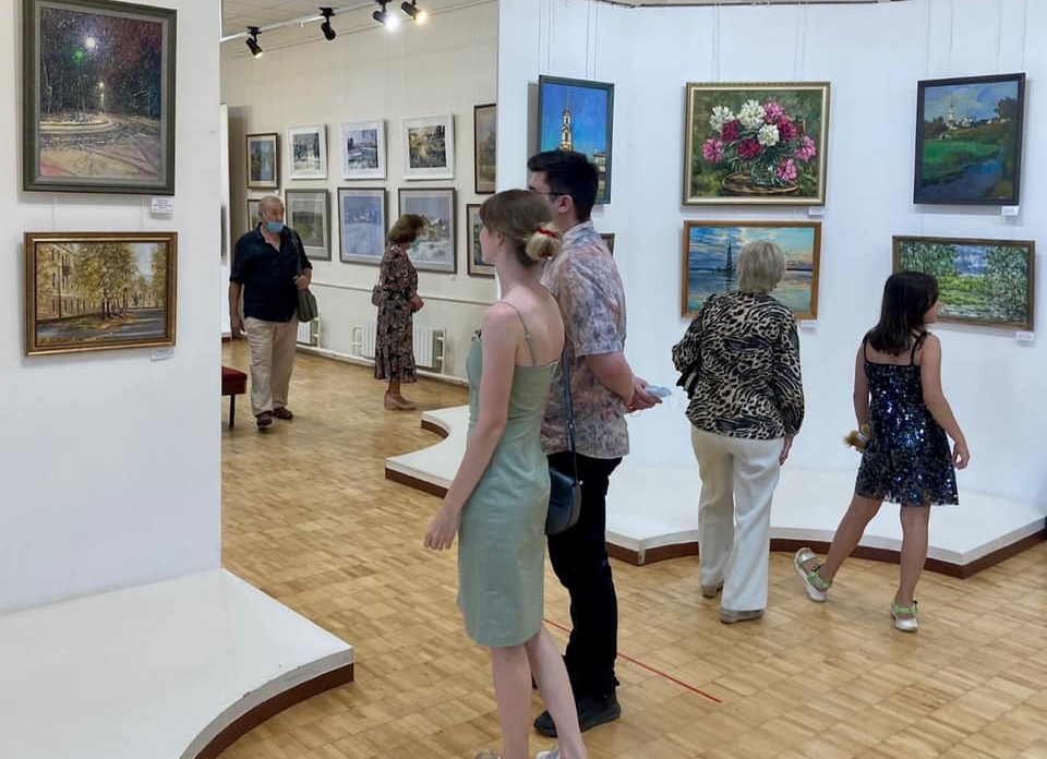 В Музее истории открылась замечательная выставка «Обнинск – город художников»!