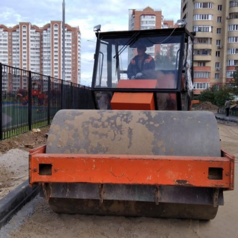 В Серпухове продолжается благоустройство