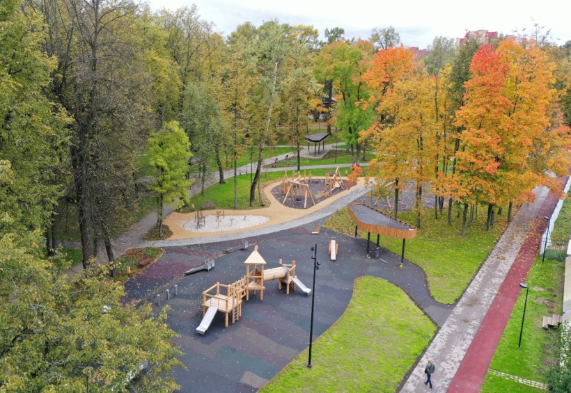 В Серпухове провели осмотр территории одного из старейших парков городского округа