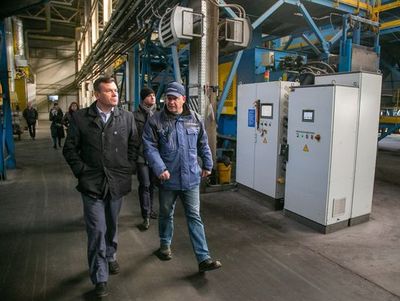 Александр Гречищев проверил работу комплекса по переработке отходов «Юг»