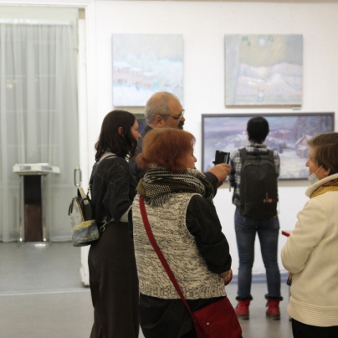 В Коломне открыта отчетная выставка коломенских художников