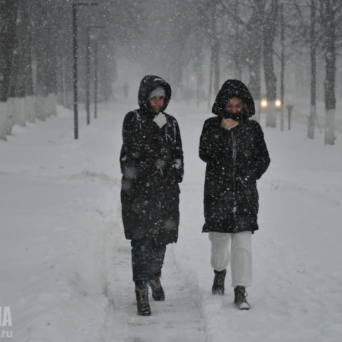 Январь закончится умеренным морозом и полуметровыми сугробами