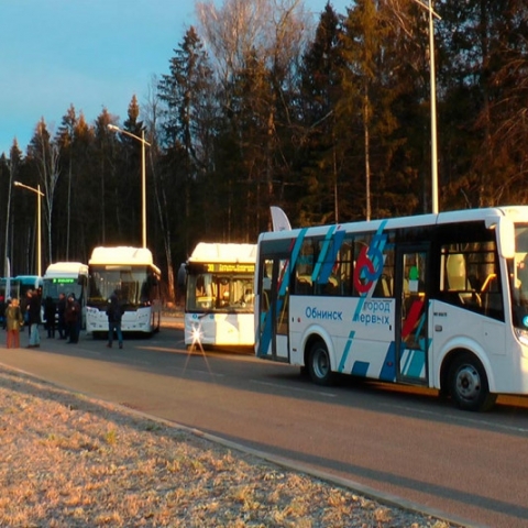Автопарк общественного транспорта Обнинска пополнится сотней автобусов