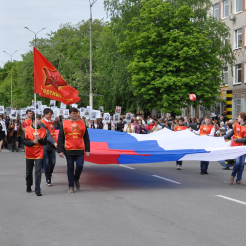 9  мая на улицах города вновь пройдёт акция «Бессмертный полк», которой из-за пандемии не было два года