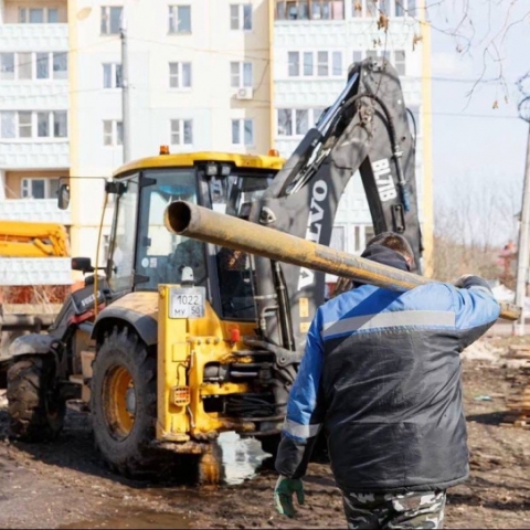На улице Красина в Орехово-Зуеве начали расчищать территорию под строительство школы