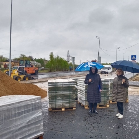 Единороссы провели мониторинг дорожных работ