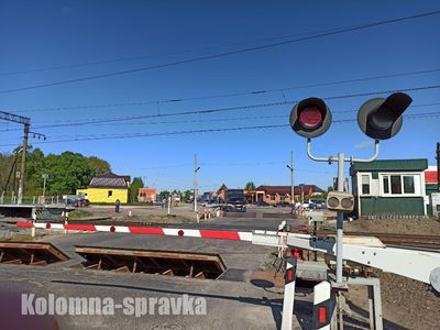 Движение автотранспорта через железнодорожный переезд 111 км в Коломне временно закроют