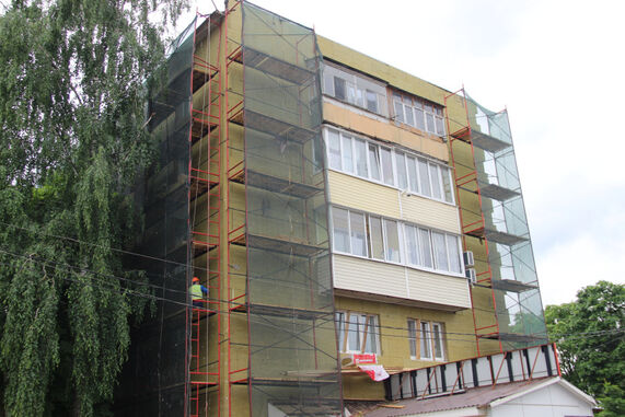 В двух домах на улице Владимирская в Егорьевске проходит капитальный ремонт