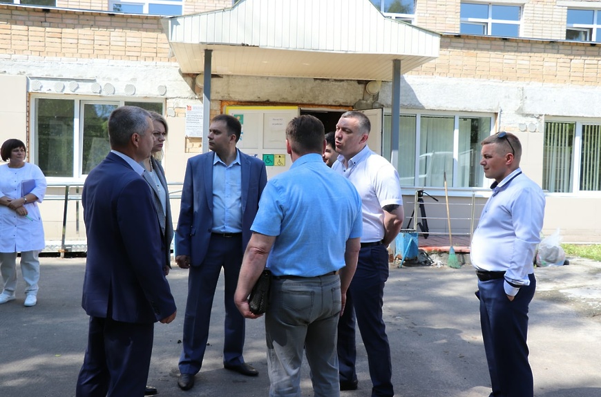 В Егорьевске продолжается капитальный ремонт поликлиники №3