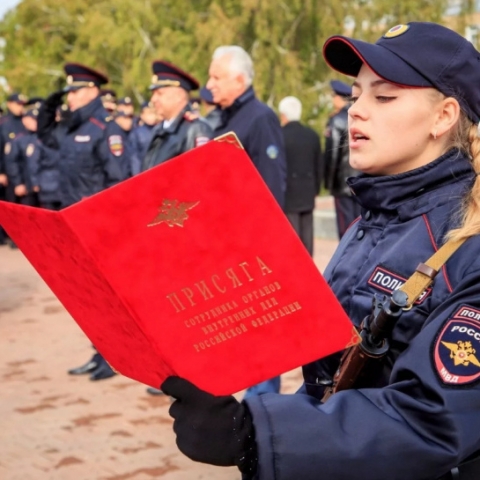 Жителей Егорьевска приглашают на службу в полицию
