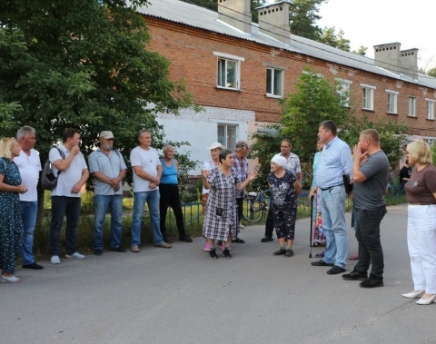 В Луховицах прошла встреча с жителями в рамках проекта 