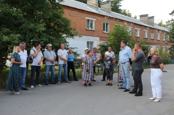 В Луховицах прошла встреча с жителями в рамках проекта 