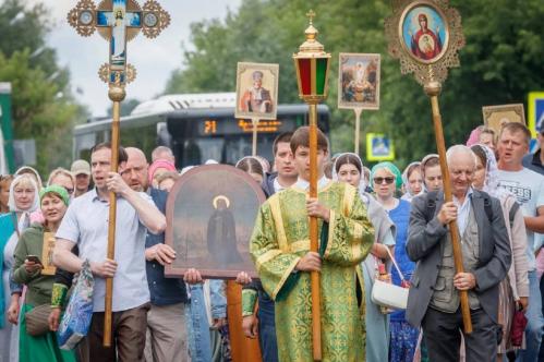 Крестный ход учащихся воскресных школ Ступинского благочиния прошёл 18 июля