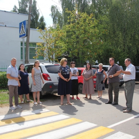 В Егорьевске проверяют безопасность пешеходных переходов вблизи образовательных учреждений
