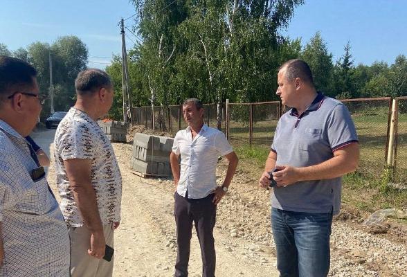 Глава г.о. Серпухов проверил ход ремонта дорог