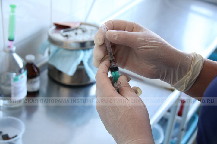 Более 47 тысяч человек уже вакцинировались от гриппа в городском округе Ступино