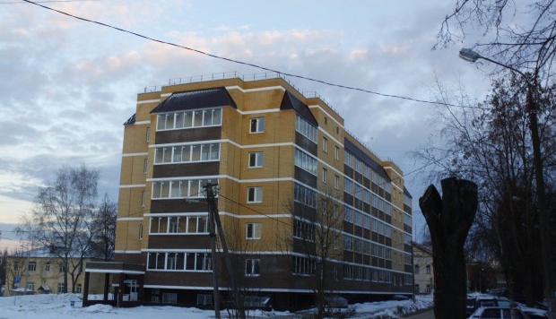 В Можайске достроили пятиэтажный дом №15 по улице Фрунзе