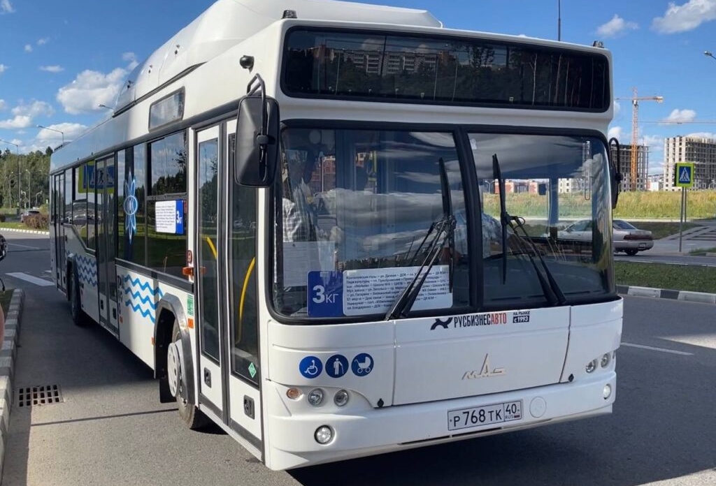 В Обнинске запустили 11 новых автобусов по трём маршрутам
