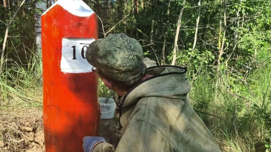 В Орехово-Зуевском лесничестве создают ориентиры для заблудившихся путников