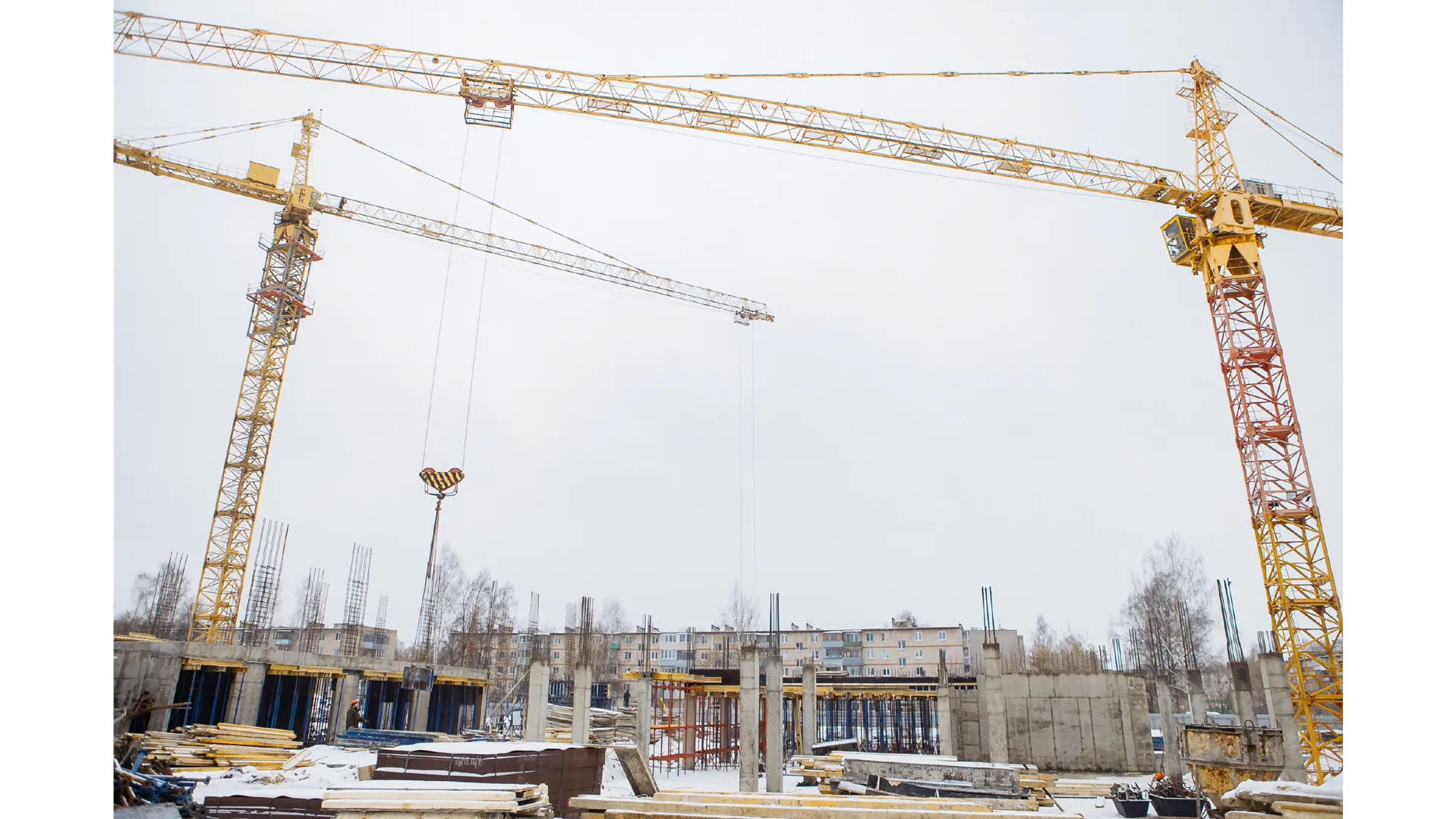 В Орехово-Зуеве продолжается строительство школы на 550 мест