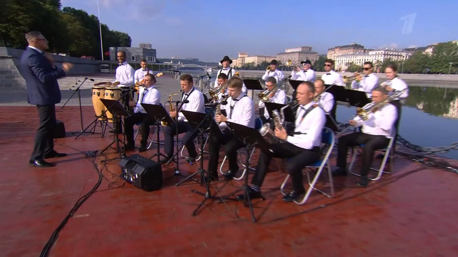 Музыканты из Егорьевска сыграли джаз в эфире Первого канала