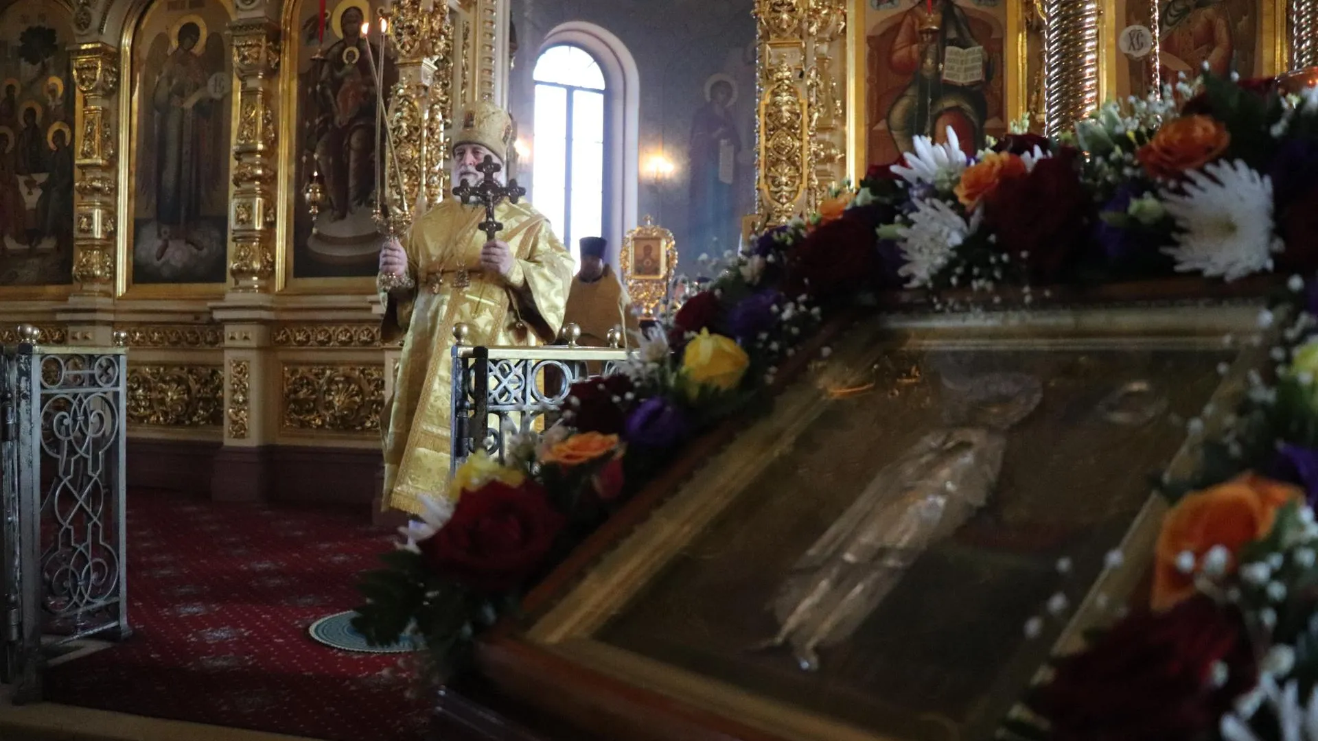 Во вторник митрополит Павел возглавил богослужение в Егорьевске