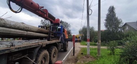 Энергетики капитально отремонтировали воздушную линию на Белопесоцкой улице в Ступине