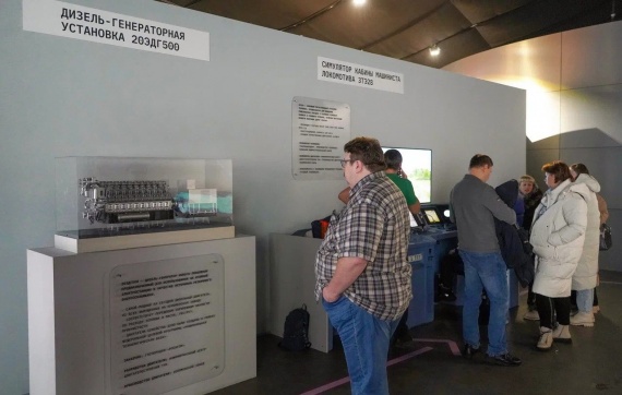 Макет дизель-генераторной установки отравился из Коломны на выставку-форум 