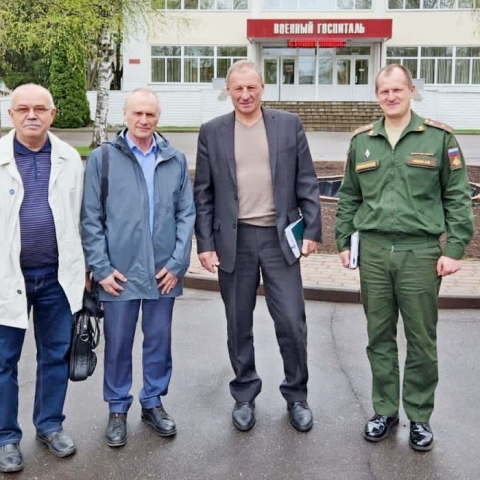 Обнинский Центр Реабилитации помогает военному госпиталю в Наро-Фоминске.