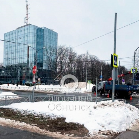 Около МРНЦ в Обнинске установили светофоры