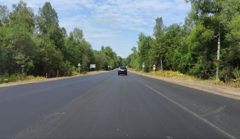 Дорожники отремонтировали Можайское шоссе на Бородинском поле