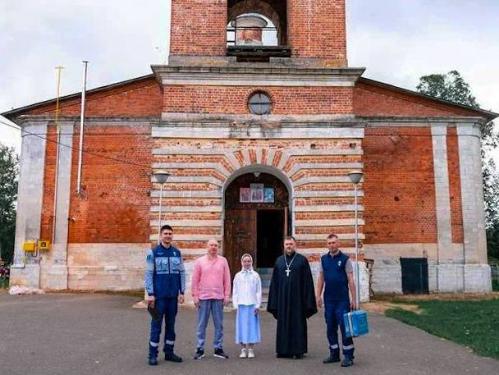 Покровский Храм в деревне Хонятино подключили к газопроводу