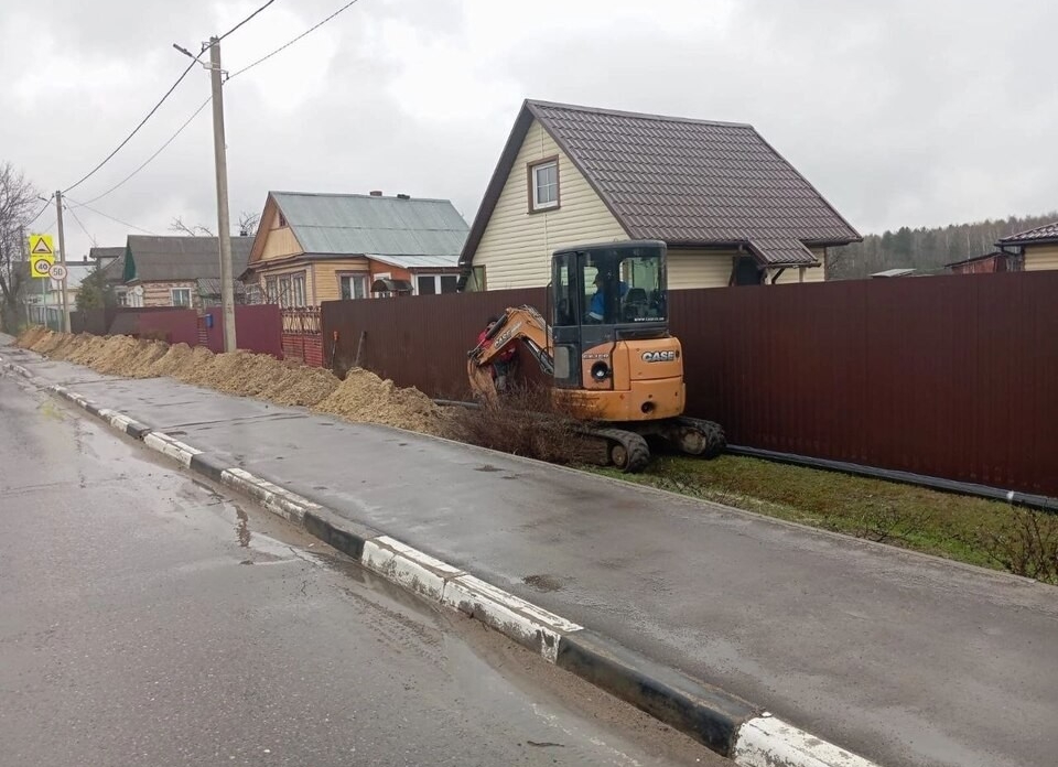 В Орехово-Зуеве завершено строительство нового газопровода